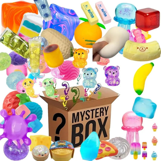 Blind Box Mystery Kawaii Cat Paw Mochi Squishy