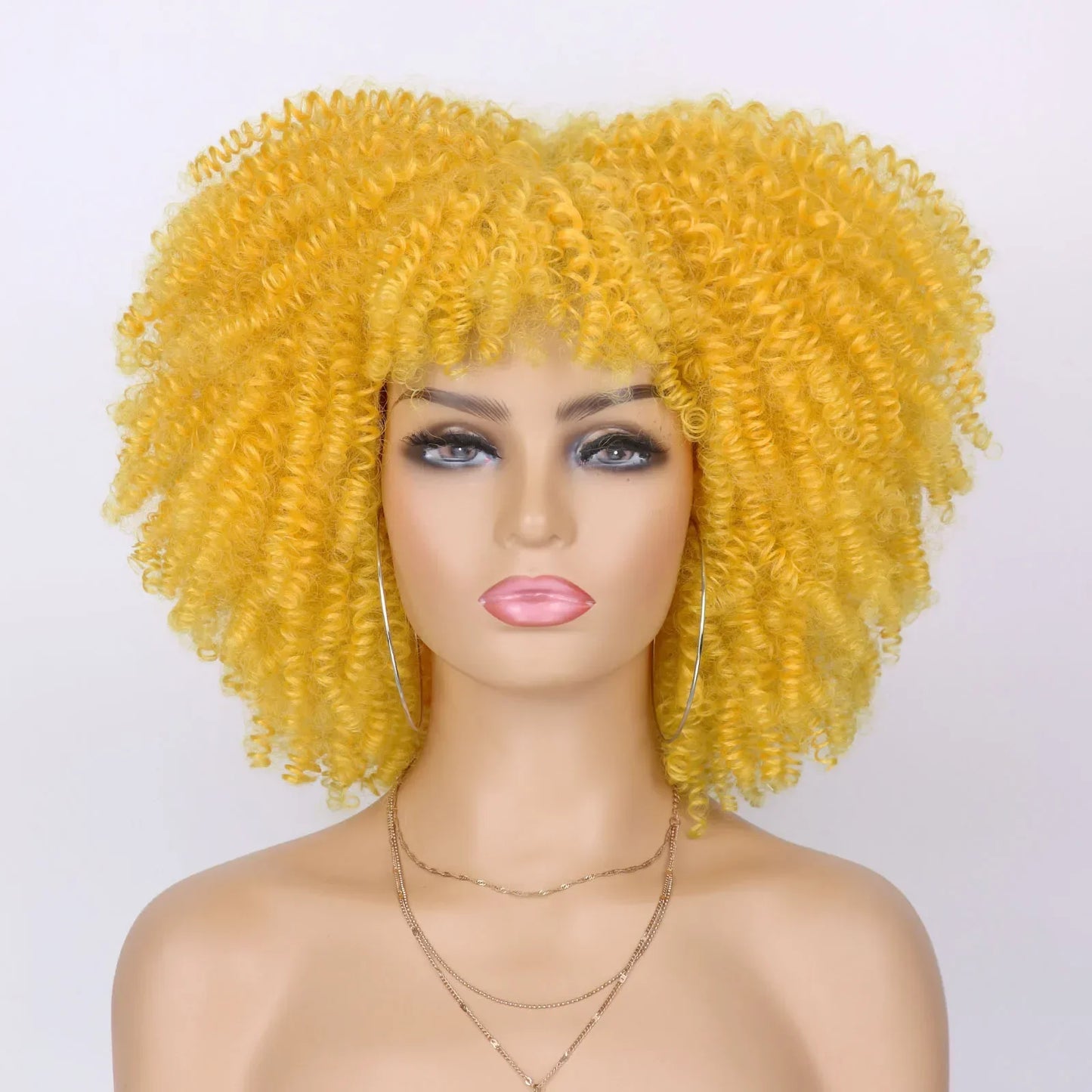 Synthetic Short Curly Wigs