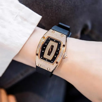 DANA Crystal Silicone Jelly Quartz Watch