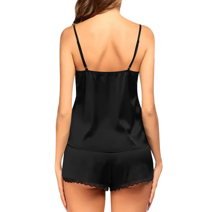 Sexy Babydoll Shorts Set Sleepwear Lingerie