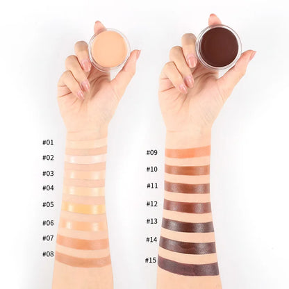 15 Colors Face Contour Concealer Cream Makeup