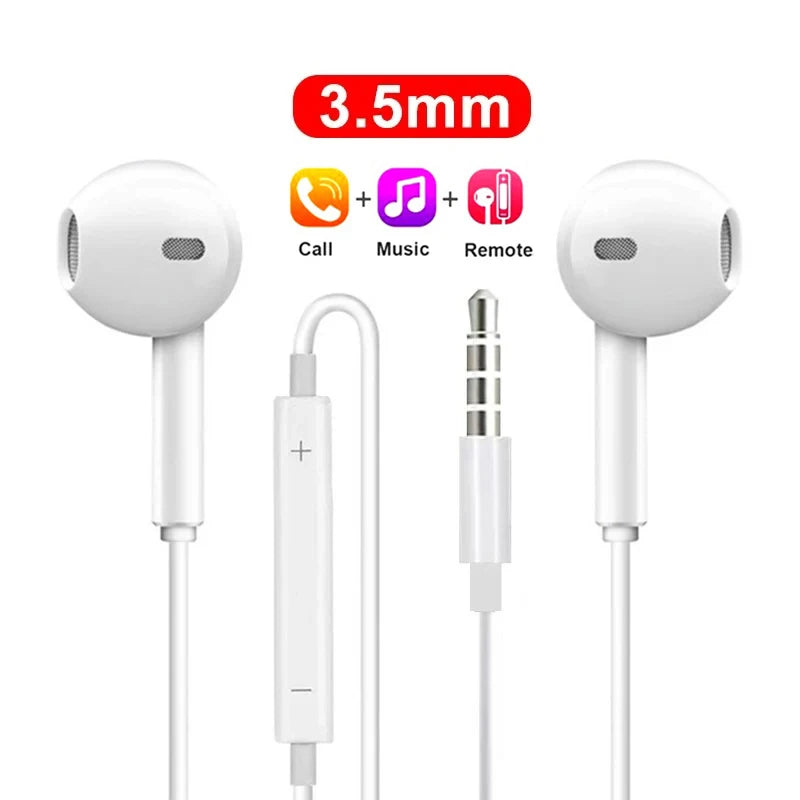 Original Type C In-Ear Earphones For Xiaomi Redmi Note Headset
