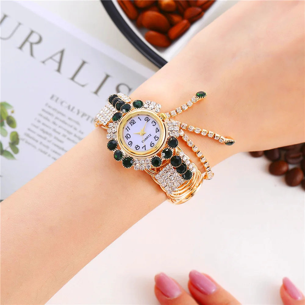 Shiny Diamond Crystal Watches