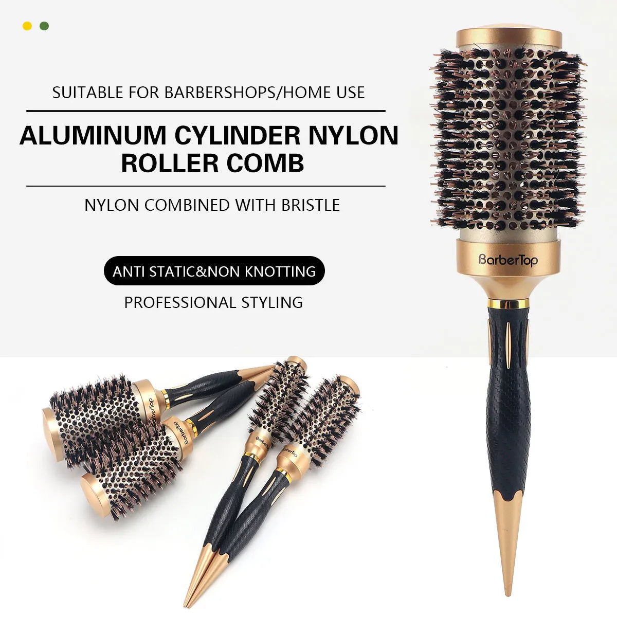 Salon Hairdressing Anti-static Hairdressing And Curling Styling Barber Hair Comb