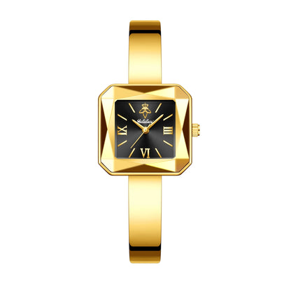 Retro and Affordable Luxury Water-Resistant Quartz Bracelet Watch