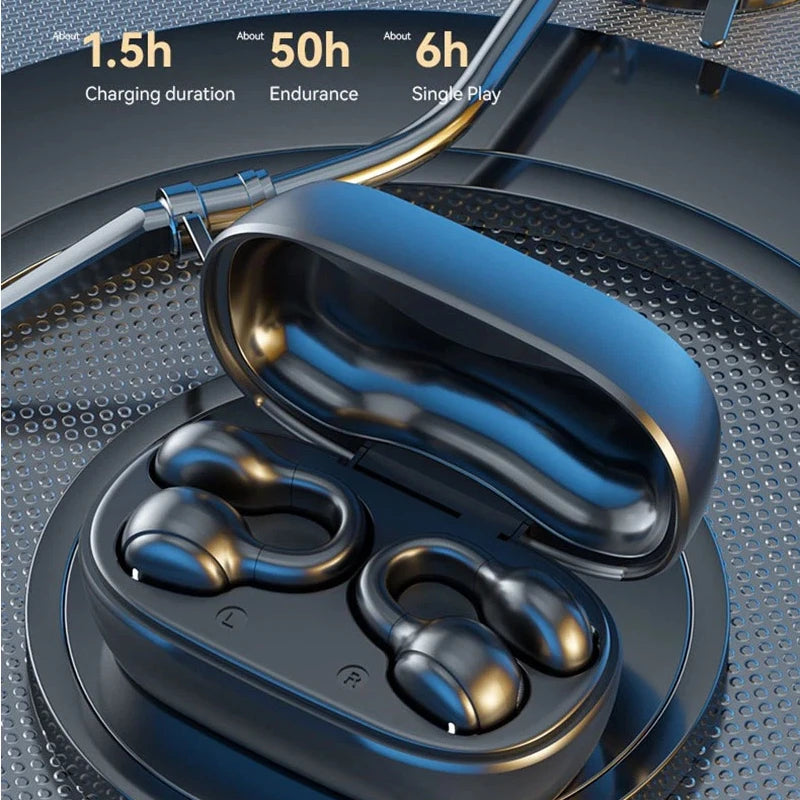 Wireless Bluetooth Earbuds Headset Charging Noise Reduction Earphones