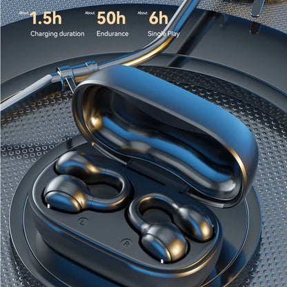 Wireless Bluetooth Earbuds Headset Charging Noise Reduction Earphones