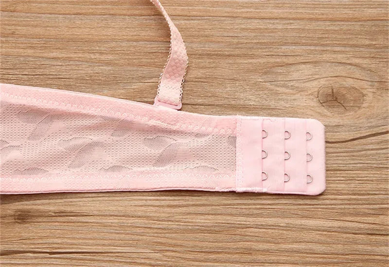 Girl Sweet Wireless Bra Lace Bows Underwear Sets