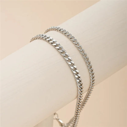 Double-Layer Anklets Waterproof Bracelet