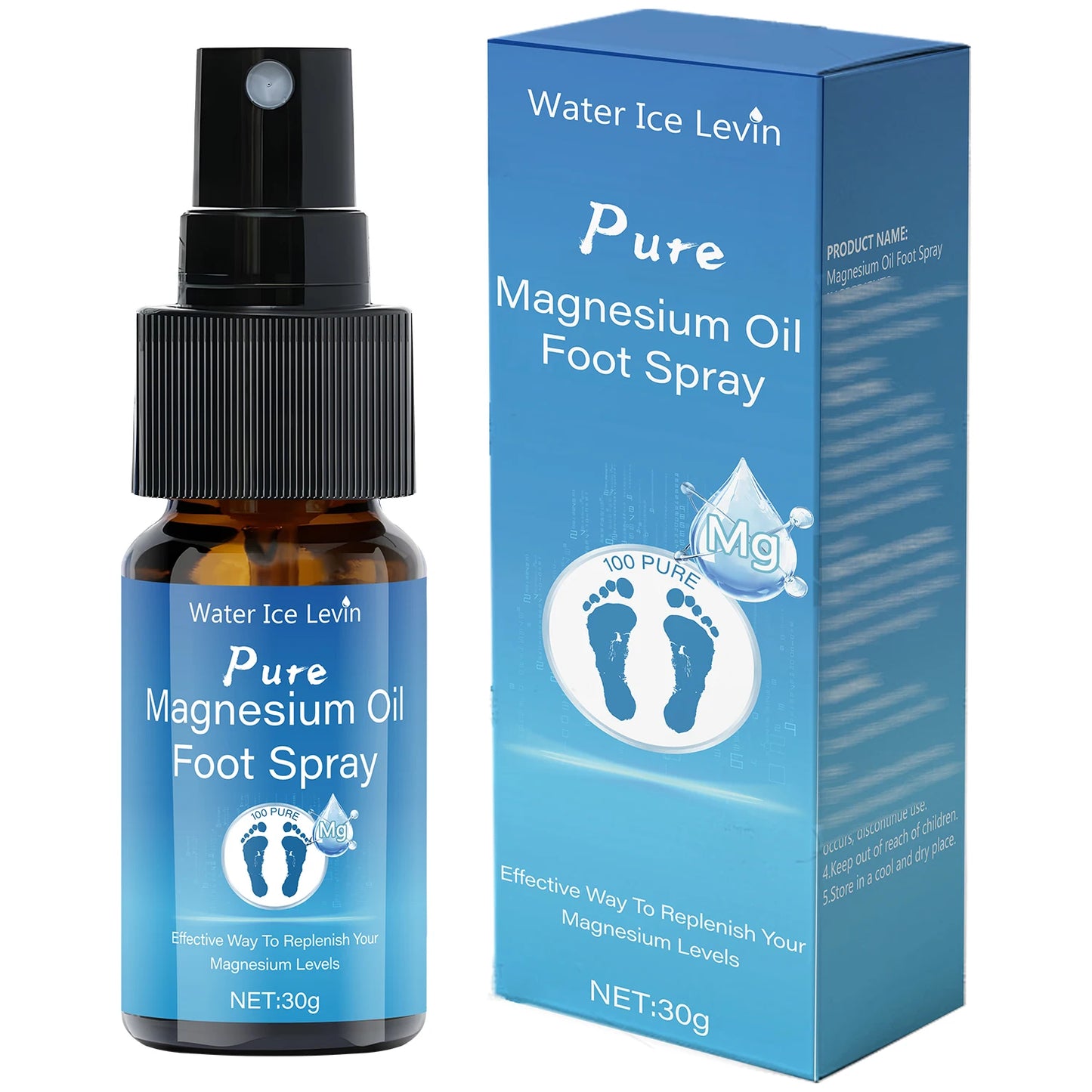 Pure Magnesium Oil Foot Spray with Vitamin E