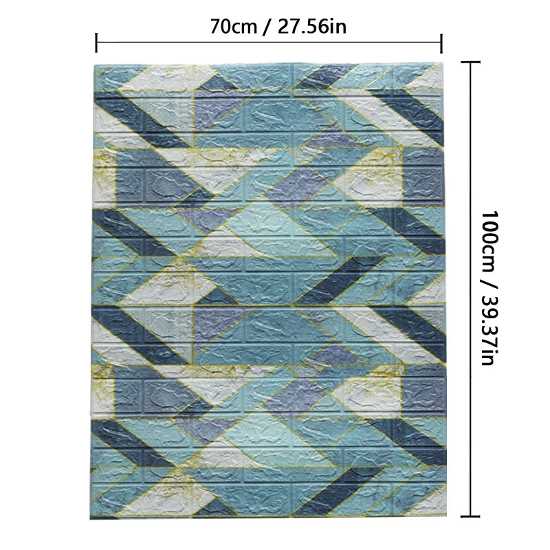 70cm High quality DIY 3D Wallpaper Moisture