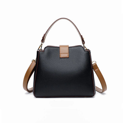 Small Bucket Shoulder Luxury Designer PU Leather Messenger Crossbody Bags