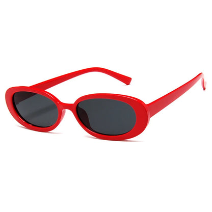 Classic Oval Cow Color Small Sunglasses