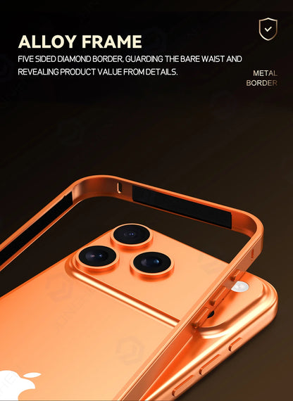 Light Aluminum Metal Frame Thin Case Bumper For iPhone 17  Max Alloy Titanium Protect Back