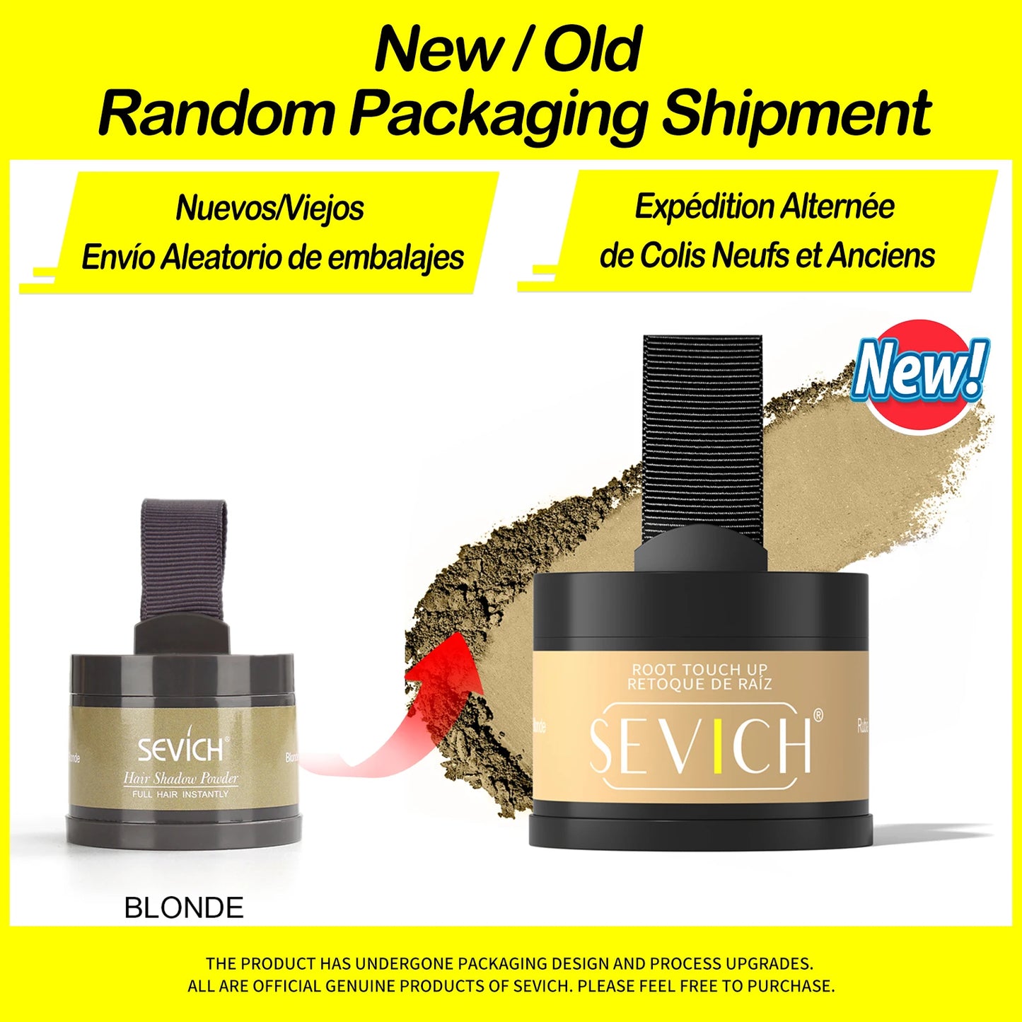 Hairline 4g Natural Cover Unisex Hair Powder