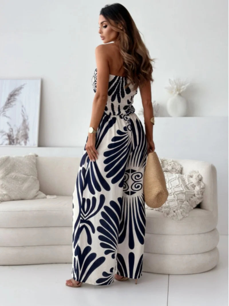 Casual Slit Midi Elegant jumpsuit