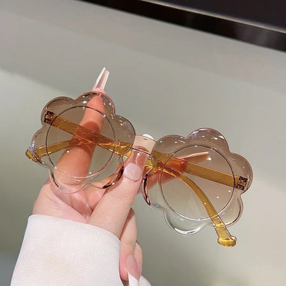 1/7 Pcs Flower Shaped Sunglasses