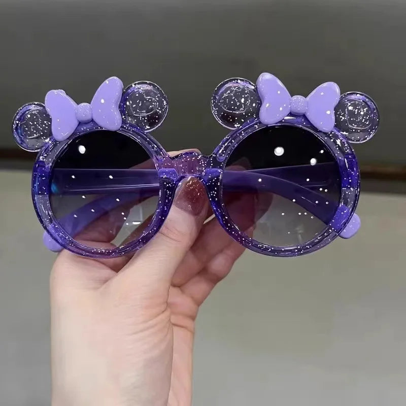 Cute Crystal Bow Children Sunglasses