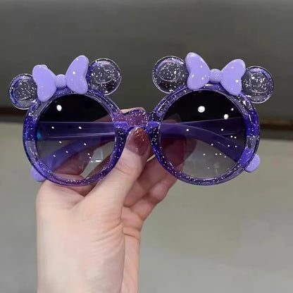 Cute Crystal Bow Children Sunglasses