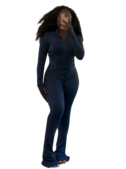 Conjuntos deportivos elegantes de manga larga