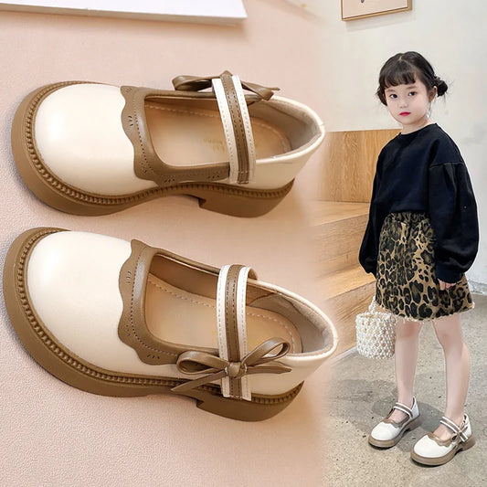 Little Leather Autumn Style Sneakers