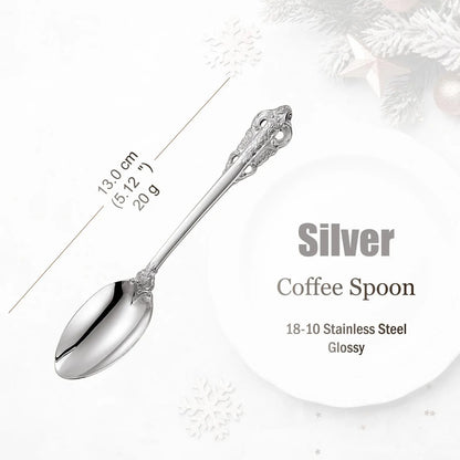 Stainless Steel Silver Flatware Set