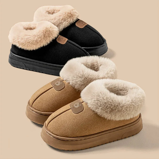 Fleece Lined Winter Slippers  C