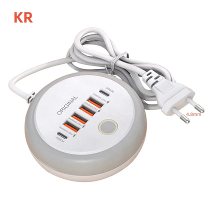 Multi Ports PD Type C Fast Charging Wall Charger