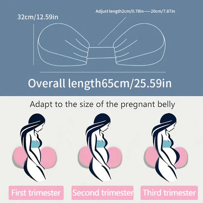 U Shaped Maternity Pillow Full Body Support for Pregnant