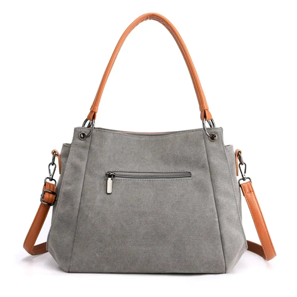 Luxury Shoulder Crossbody Canvas Messenger Bag
