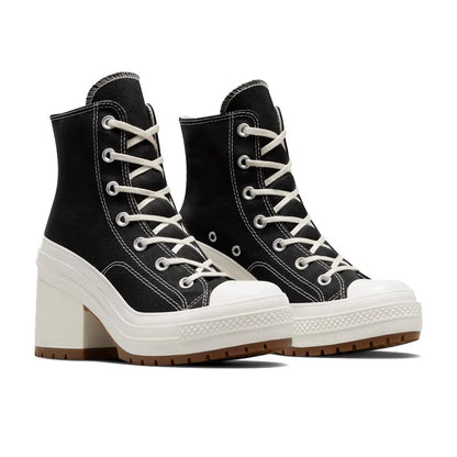 High-heel Shoes Classic High Top Canvas Sneakers