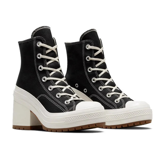 High-heel Shoes Classic High Top Canvas Sneakers