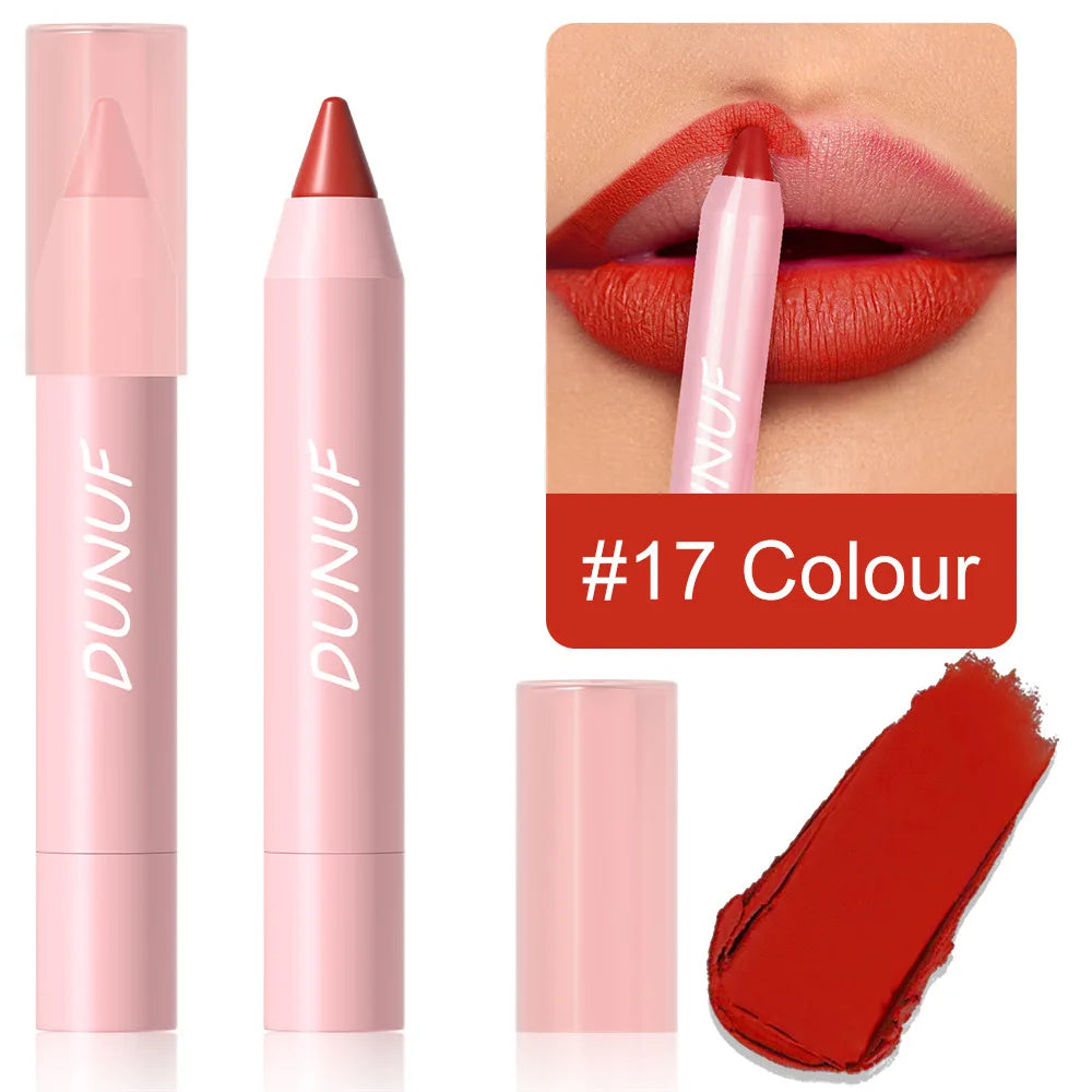 Waterproof Sexy Red Matte Contour Tint Lipstick