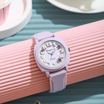 3D Arabic Dial Quartz Watch