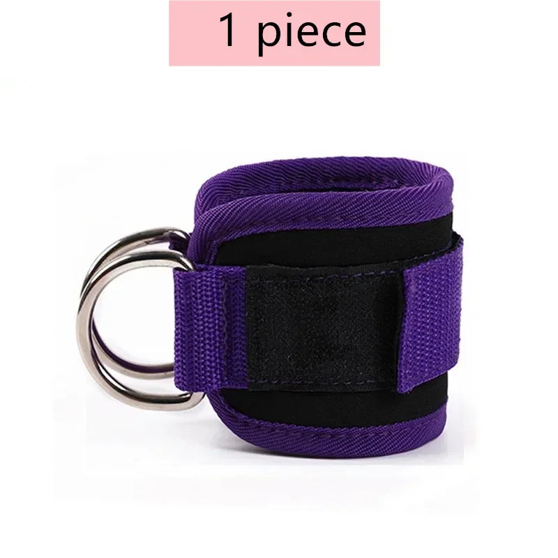 Cable Ankle Straps Double D-Ring Ankle Cuffs