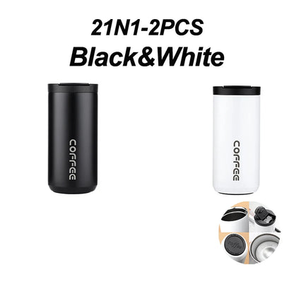 400ML Stainless Steel Coffee Thermos Bottle Thermal Mug