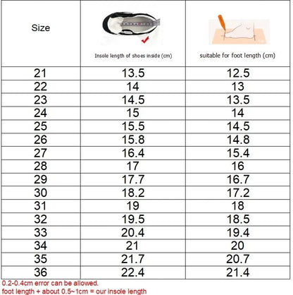 Children's Sports Illuminating School Shoes