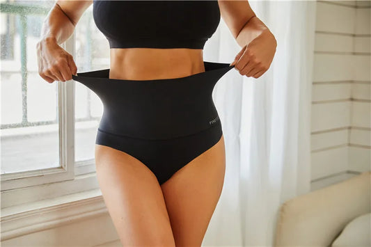 Seamless High Waist  Abdomen Hip Lift Briefs Body Shaping Lingerie