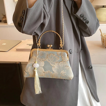 Chinese Style Shoulder Elegant Handbag Retro Small Square Bag