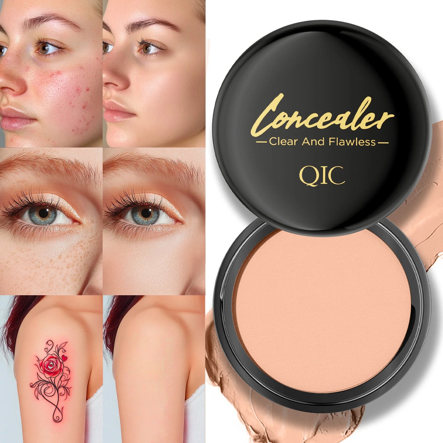 Hydrating Eye Brightening Concealer&Contour Makeup