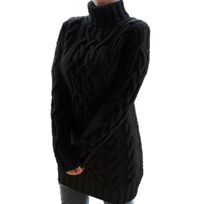 Turtleneck Thickened Twist Sweater