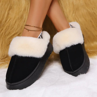 Snow Boots Casual Fur Warm Slippers