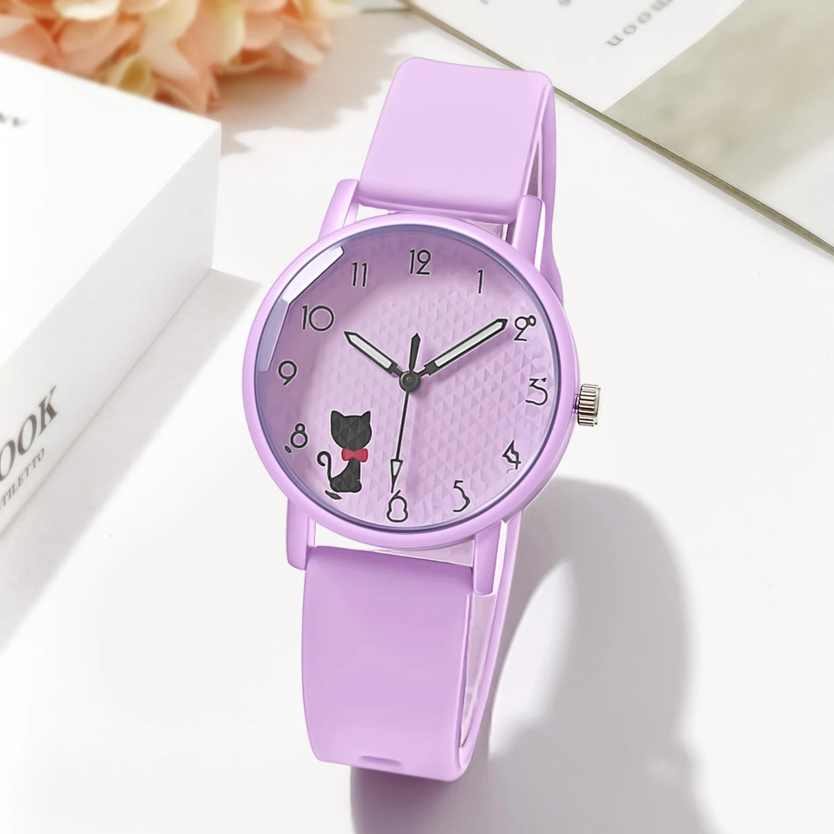 Casual Quartz Silicone Strap Watches