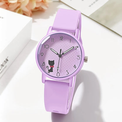 Casual Quartz Silicone Strap Watches