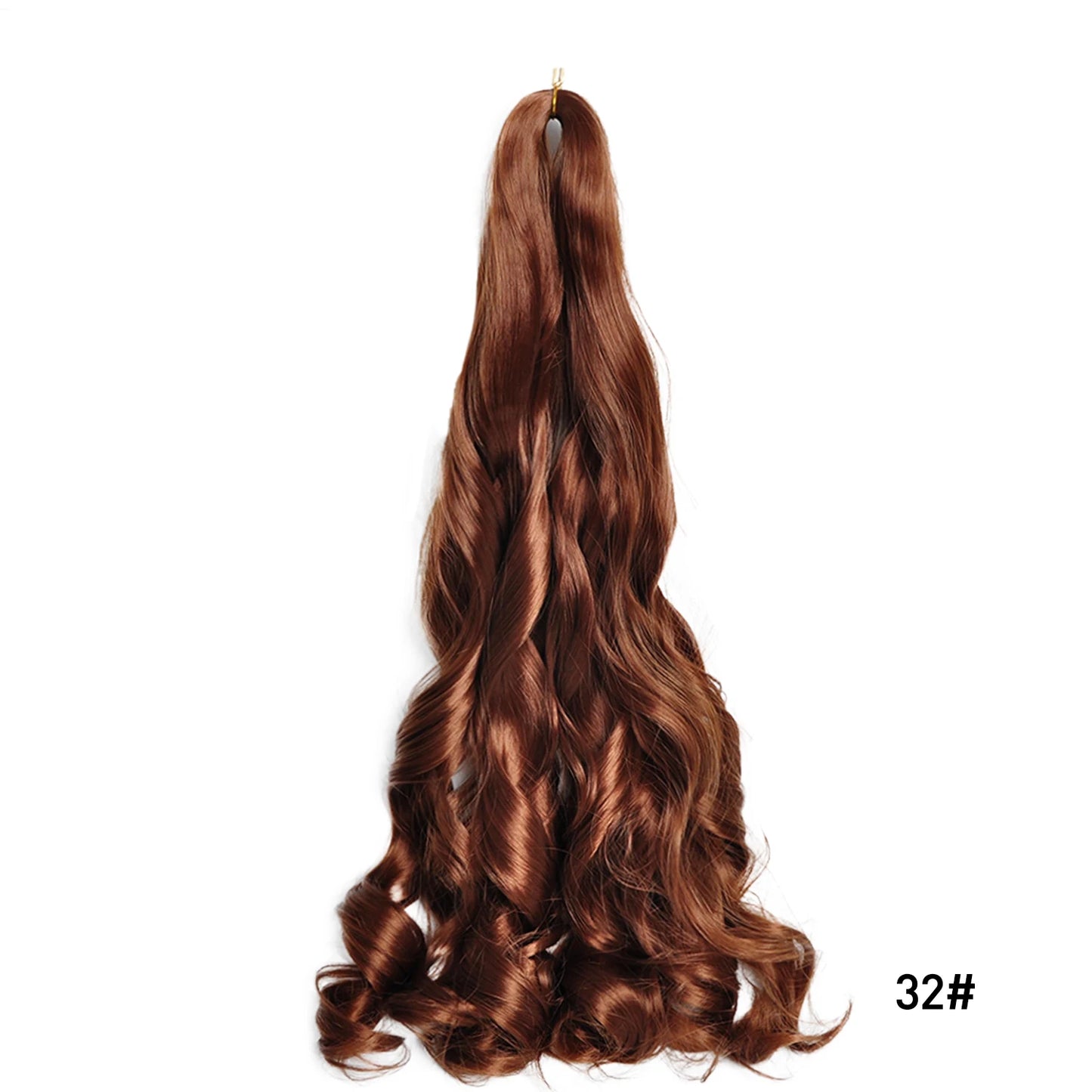 French Curls Braiding Hair 24Inch Hair Extensions