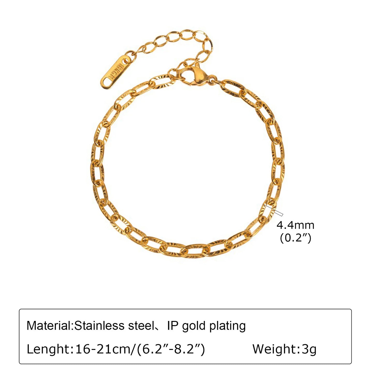 DANA Gold Link Bracelet