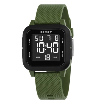 Sports Waterproof Luminous Digital Military Electronic Wristwatch