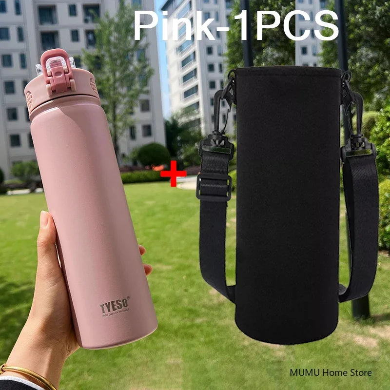 TYESO 600/750ML Stainless Steel Thermo Water Bottles