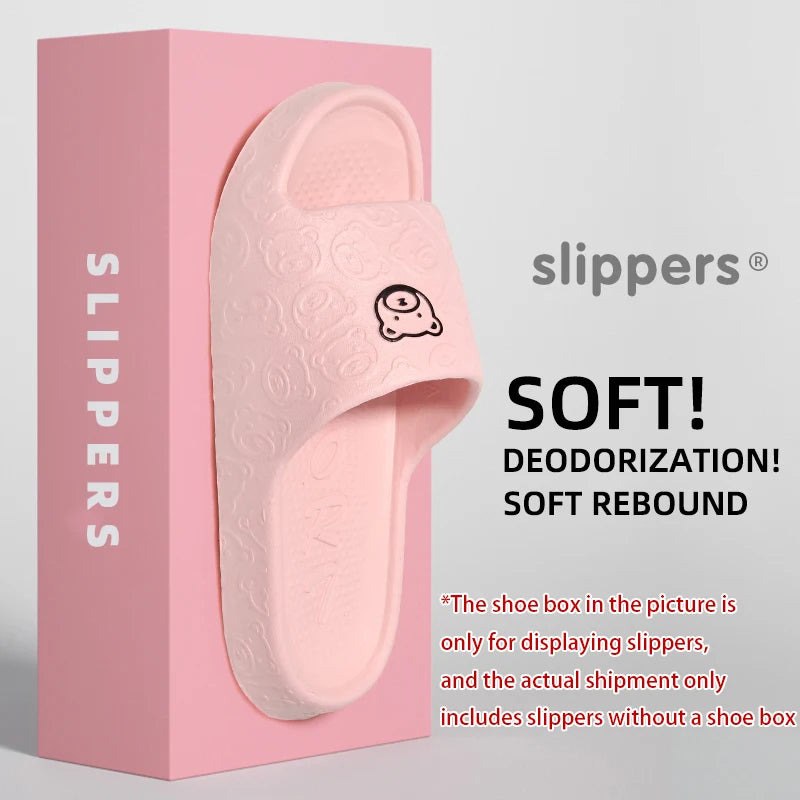 Summer Home Use EVA Cute Cartoon Slippers