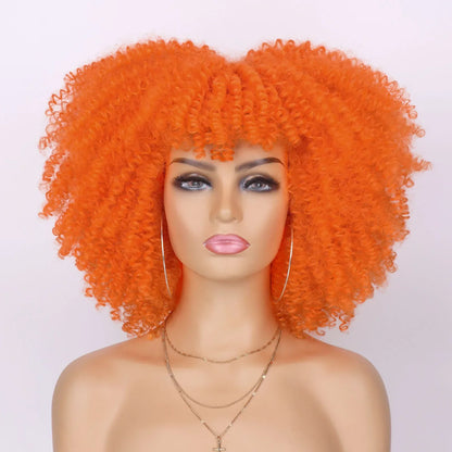 Synthetic Short Curly Wigs